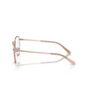 Lunettes de vue Armani Exchange AX1056 6103 shiny rose gold - Vignette du produit 3/3