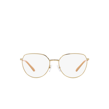 Armani Exchange AX1056 Eyeglasses 6110 shiny pale gold - front view