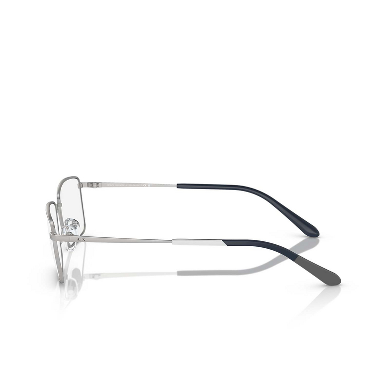 Lunettes de vue Armani Exchange AX1057 6020 matte silver - 3/3