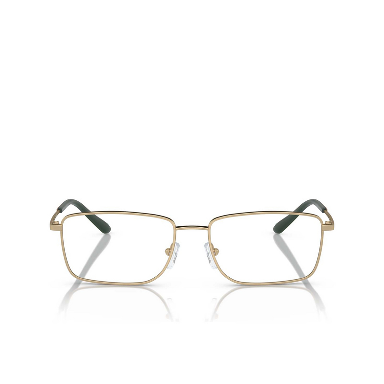 Lunettes de vue Armani Exchange AX1057 6048 matte pale gold - 1/3