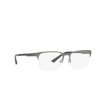 Armani Exchange AX1060 Eyeglasses 6003 matte gunmetal - three-quarters view