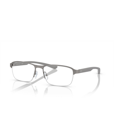 Armani Exchange AX1061 Eyeglasses 6003 matte gunmetal - three-quarters view