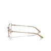 Gafas graduadas Armani Exchange AX1063 6103 shiny rose gold - Miniatura del producto 3/3