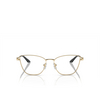 Gafas graduadas Armani Exchange AX1063 6110 shiny pale gold - Miniatura del producto 1/3