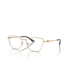 Lunettes de vue Armani Exchange AX1063 6110 shiny pale gold - Vignette du produit 2/3