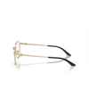 Lunettes de vue Armani Exchange AX1063 6110 shiny pale gold - Vignette du produit 3/3