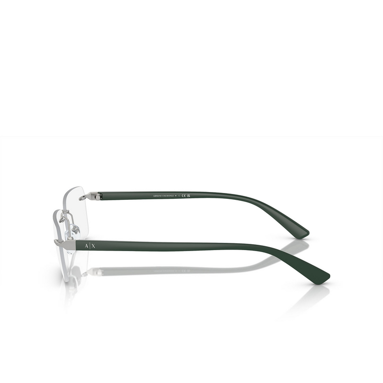 Lunettes de vue Armani Exchange AX1064 6020 matte silver - 3/3