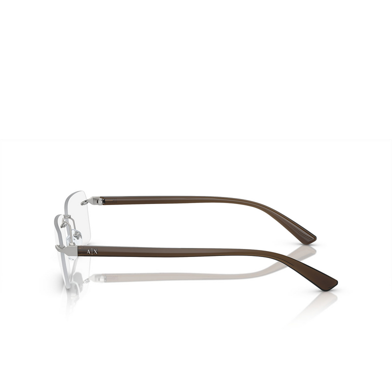 Lunettes de vue Armani Exchange AX1064 6045 matte silver - 3/3