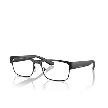 Armani Exchange AX1065 Eyeglasses 6000 matte black - three-quarters view