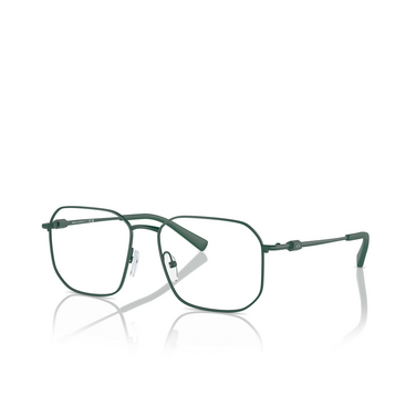 Armani Exchange AX1066 Eyeglasses 6035 matte green - three-quarters view