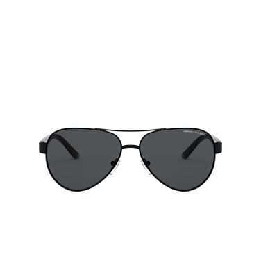 Armani Exchange AX2034S Sunglasses 600087 shiny black - front view