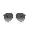 Armani Exchange AX2043S Sunglasses 60038G shiny gunmetal - product thumbnail 1/3