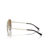 Gafas de sol Armani Exchange AX2043S 6110T5 shiny pale gold - Miniatura del producto 3/3