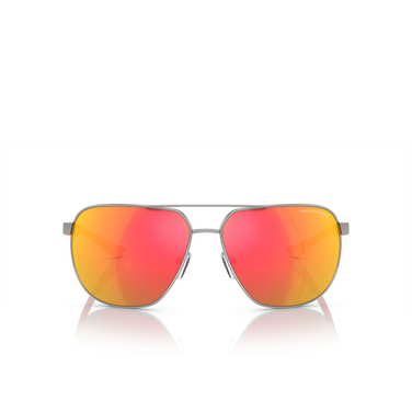 Gafas de sol Armani Exchange AX2047S 60456Q matte silver - Vista delantera