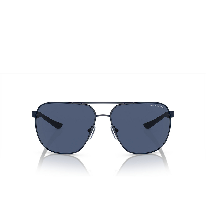 Armani Exchange AX2047S Sunglasses 609980 matte blue - 1/3