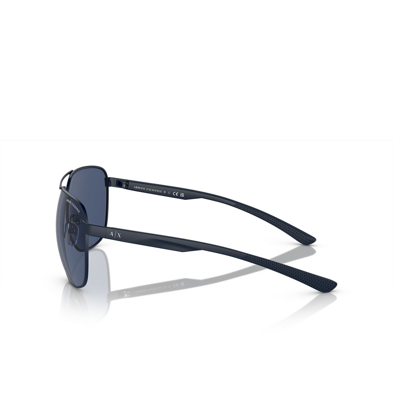 Lunettes de soleil Armani Exchange AX2047S 609980 matte blue - 3/3