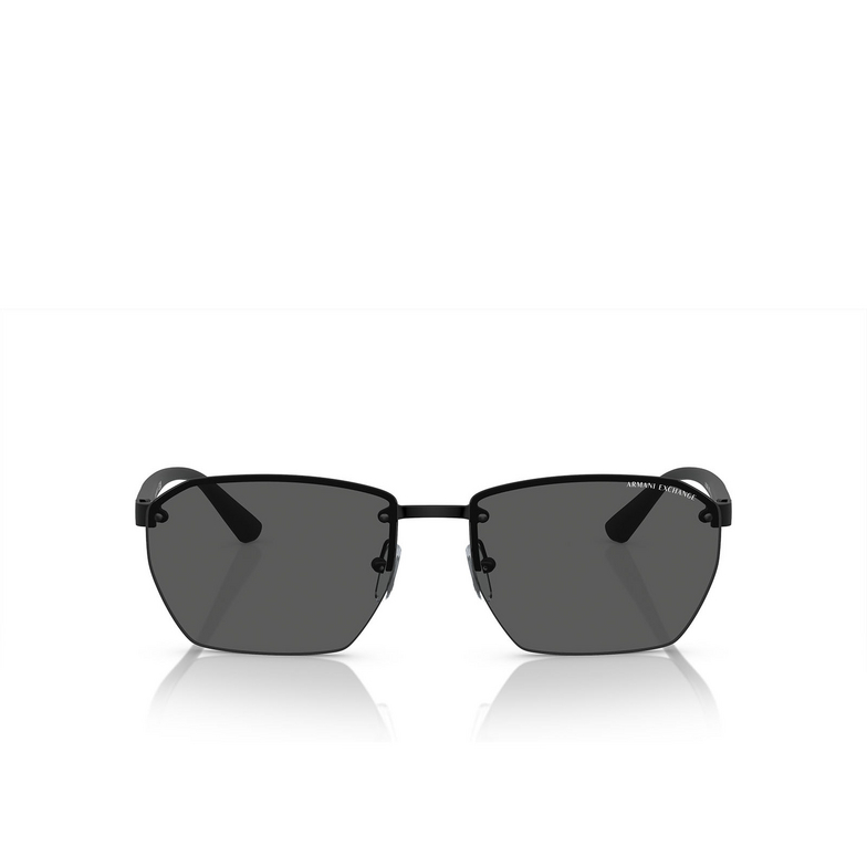 Occhiali da sole Armani Exchange AX2048S 600087 matte black - 1/3