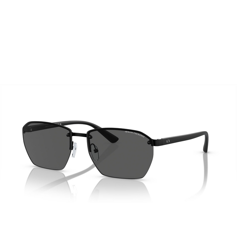 Occhiali da sole Armani Exchange AX2048S 600087 matte black - 2/3