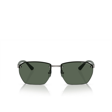 Gafas de sol Armani Exchange AX2048S 600371 matte gunmetal - Vista delantera