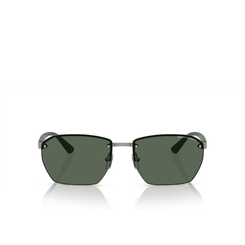 Occhiali da sole Armani Exchange AX2048S 600371 matte gunmetal - 1/3