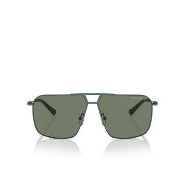 Lunettes de soleil Armani Exchange AX2050S 603571 matte green - Vue de face