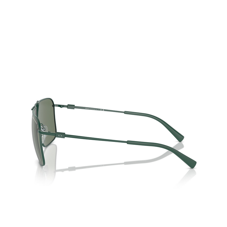 Armani Exchange AX2050S Sunglasses 603571 matte green - 3/3