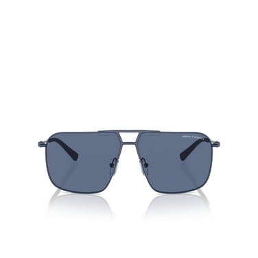 Armani Exchange AX2050S Sunglasses 609980 matte blue - front view