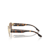 Armani Exchange AX2051S Sunglasses 611073 shiny pale gold - product thumbnail 3/3