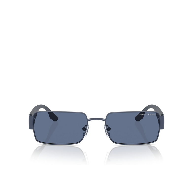 Lunettes de soleil Armani Exchange AX2052S 609980 matte blue - 1/3