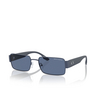 Lunettes de soleil Armani Exchange AX2052S 609980 matte blue - Vignette du produit 2/3