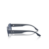 Lunettes de soleil Armani Exchange AX2052S 609980 matte blue - Vignette du produit 3/3