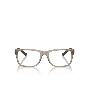 Lunettes de vue Armani Exchange AX3016 8011 shiny transparent brown - Vue de face