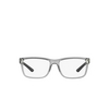 Occhiali da vista Armani Exchange AX3016 8239 shiny transparent grey - anteprima prodotto 1/3