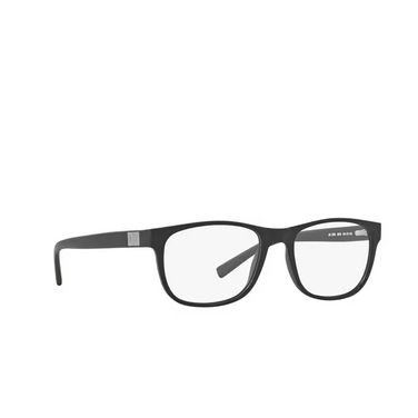 Armani Exchange AX3034 Eyeglasses 8078 matte black - three-quarters view