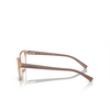 Gafas graduadas Armani Exchange AX3037 8342 shiny transparent tundra - Miniatura del producto 3/3