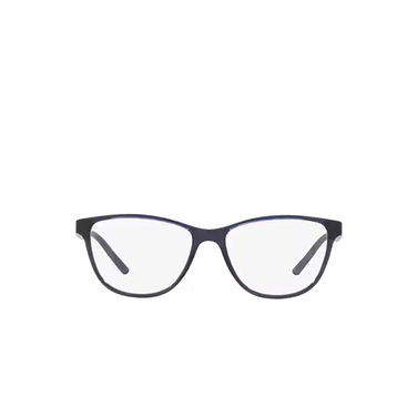 Lunettes de vue Armani Exchange AX3047 8237 shiny blue - Vue de face