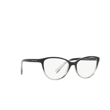 Armani Exchange AX3053 Eyeglasses 8255 black & grey - three-quarters view