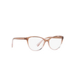 Armani Exchange AX3053 Eyeglasses 8257 pink & crystal - product thumbnail 2/3