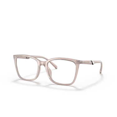 Armani Exchange AX3088U Eyeglasses 8275 shiny opaline pink - three-quarters view