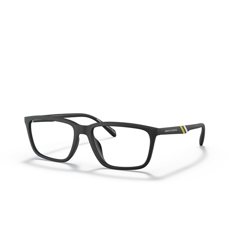 Armani Exchange AX3089U Eyeglasses 8078 matte black - 2/3