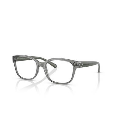 Lunettes de vue Armani Exchange AX3098 8242 shiny transparent green - Vue trois quarts