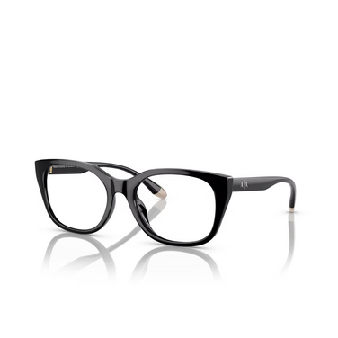 Lunettes de vue Armani Exchange AX3099U 8158 black - Vue trois quarts