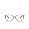 Armani Exchange AX3099U Eyeglasses 8240 shiny transparent tundra - product thumbnail 1/3