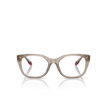 Lunettes de vue Armani Exchange AX3099U 8240 shiny transparent tundra - Vue de face