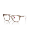 Lunettes de vue Armani Exchange AX3099U 8240 shiny transparent tundra - Vignette du produit 2/3