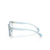 Lunettes de vue Armani Exchange AX3099U 8340 shiny transparent azure - Vignette du produit 3/3