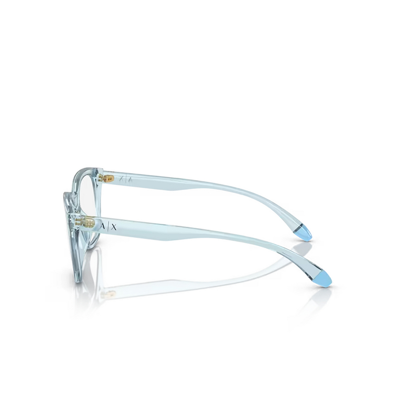 Armani Exchange AX3099U Korrektionsbrillen 8340 shiny transparent azure - 3/3