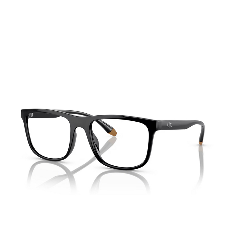 Lunettes de vue Armani Exchange AX3101U 8158 shiny black - 2/3