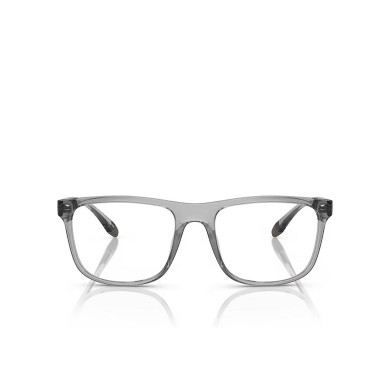 Lunettes de vue Armani Exchange AX3101U 8334 shiny transparent grey - 1/3