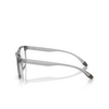 Lunettes de vue Armani Exchange AX3101U 8334 shiny transparent grey - Vignette du produit 3/3